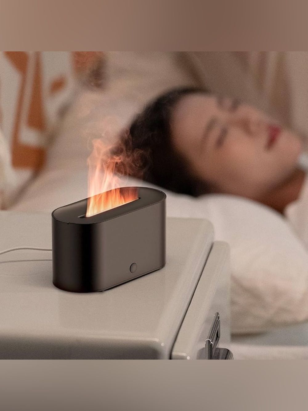Flame Aromatherapy Diffuser Humidifier - Picture 2 of 8